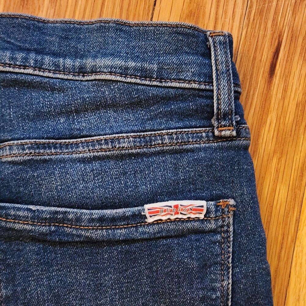 Hudson Rosalie High-Rise Wide Leg Ankle Jean in Callisto (Blue), Sz 27 - Picture 7 of 13